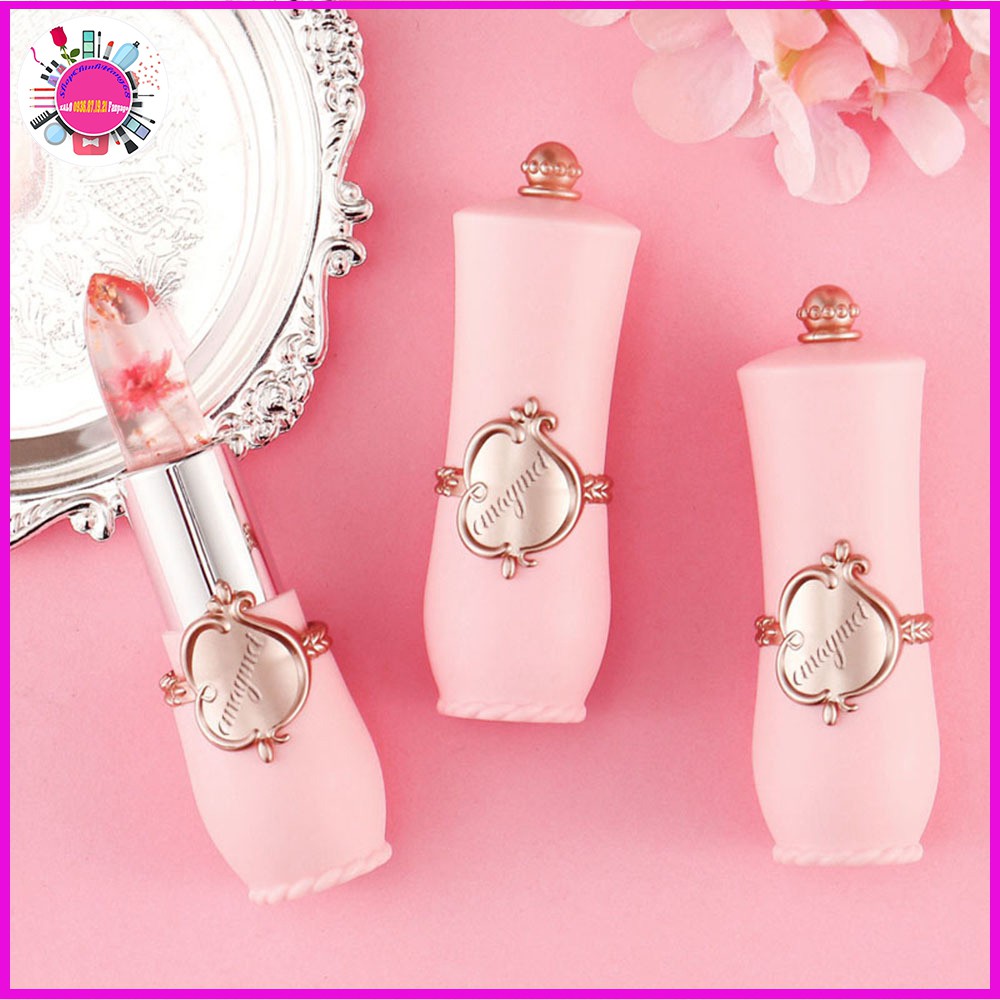 Son Thạch Ướp Hoa HOT TREND - Dưỡng Ẩm Môi - Lâu Trôi - Thay Đổi Màu Sắc Theo Nhiệt Độ - Chuẩn AUTH | BigBuy360 - bigbuy360.vn