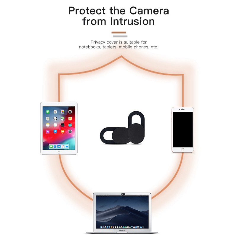 Bộ 4 Miếng dán che webcam bảo vệ an toàn riêng tư BXCAM16 cho Laptop, điện thoại, máy tính bảng - đủ màu