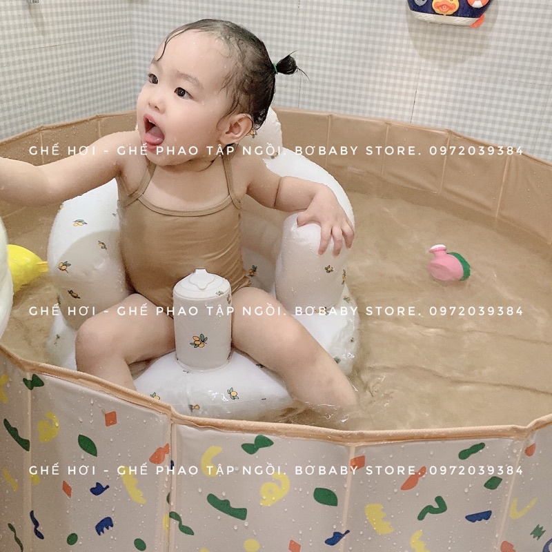 Ghế hơi tập ngồi cho bé - Ghế phao kiểu Hàn