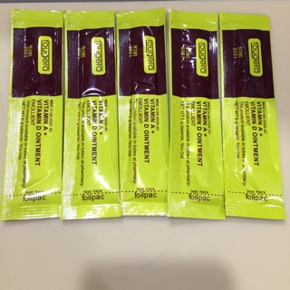 Sét 5 tuyp Vitamin ad ..dưỡng da sau xăm bán lẻ