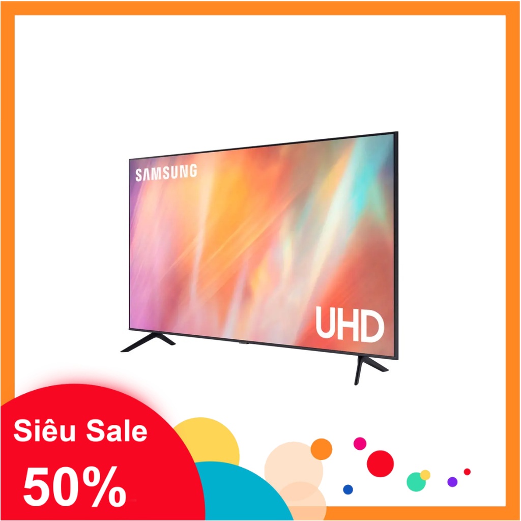 siêu giảm giá _ Smart Tivi Samsung 4K 55 inch UA55AU7000 _ giao hàng toàn quốc