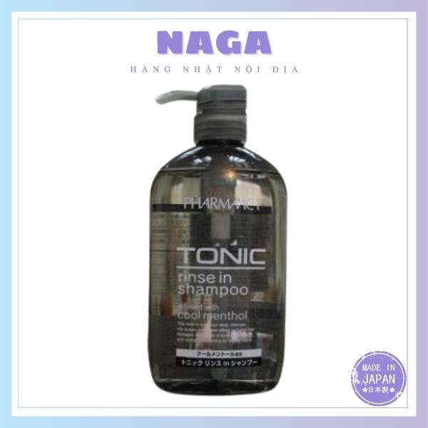 DẦU GỘI TONIC PHARMAACT 600ML DÀNH CHO NAM - NHẬT BẢN
