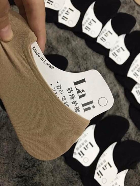 Combo 10 đôi tất hài da chân Hàn Quốc