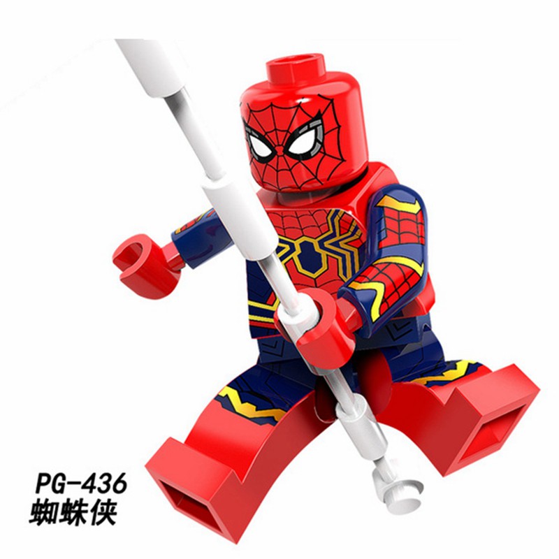 Mô Hình Đồ Chơi Lắp Ráp Người Nhện Marvel Cho Bé