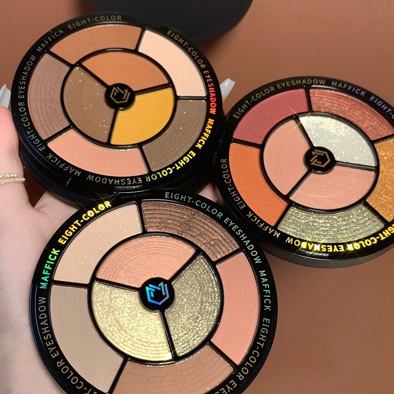 Bảng Phấn Mắt Mười Màu Sắc Long Lanh Không Thấm Nước Dễ Lên Màu