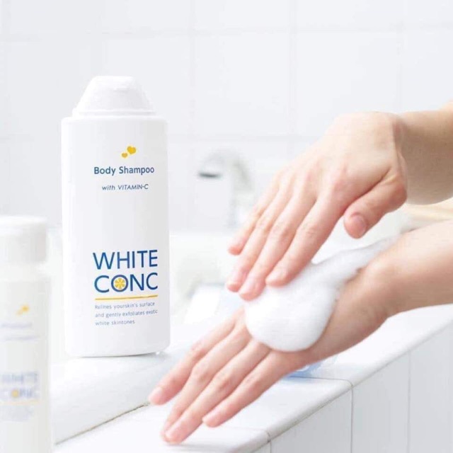 Sữa tắm trắng white conc 360ml