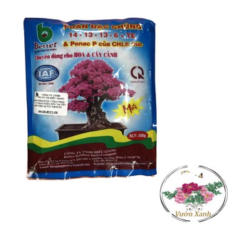 Phân bón npk better 14-13-13+6s+te - #138# 200g