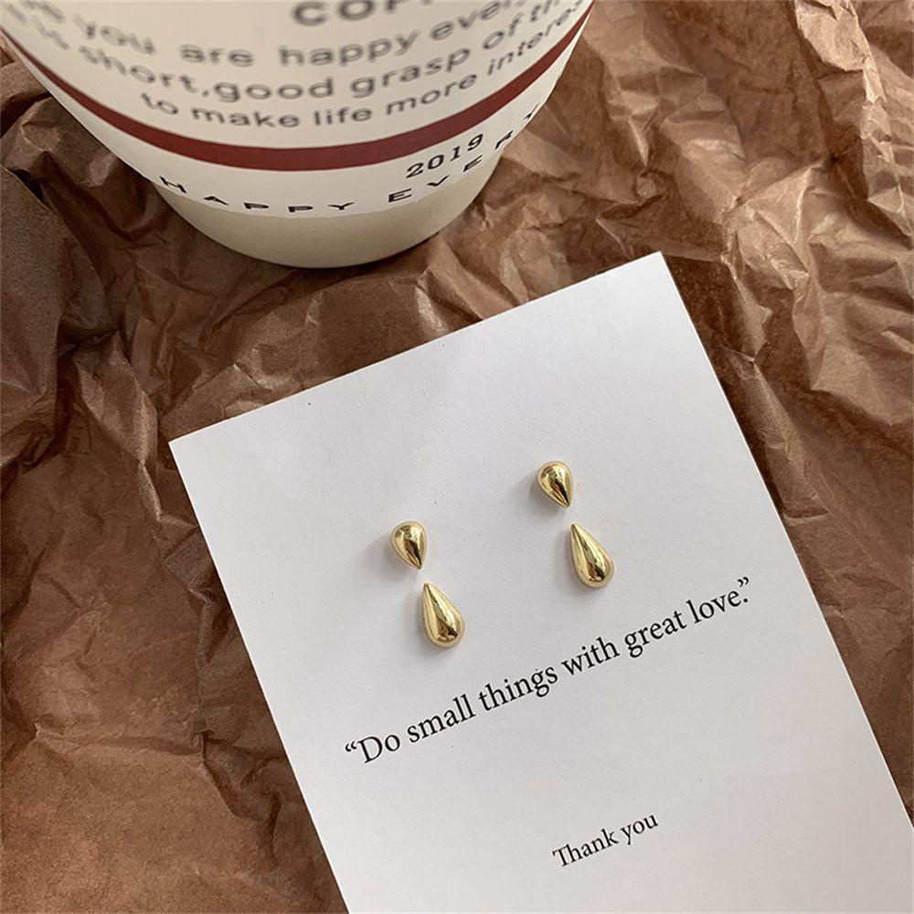 Osier1 Khuyên Tai Hình Giọt Nước Nhiều Màu Sắc Thời Trang