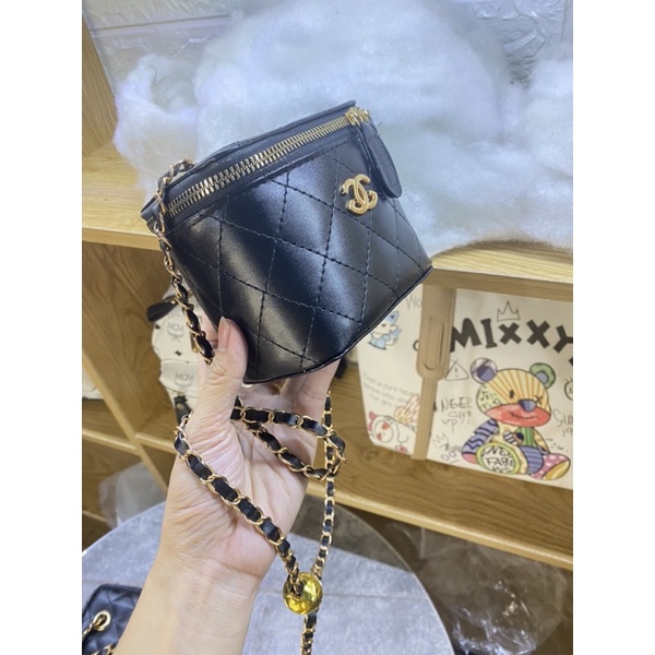 Túi cốp tròn mini x phối quả chuông