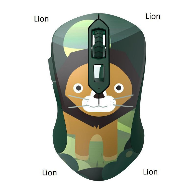 Chuột không dây DAREU LM115G - Multi-Color Wireless (Sheep/Bear/ Dragon/ Panda/ Monkey/ Lion) - Chính Hãng BH 24 Tháng