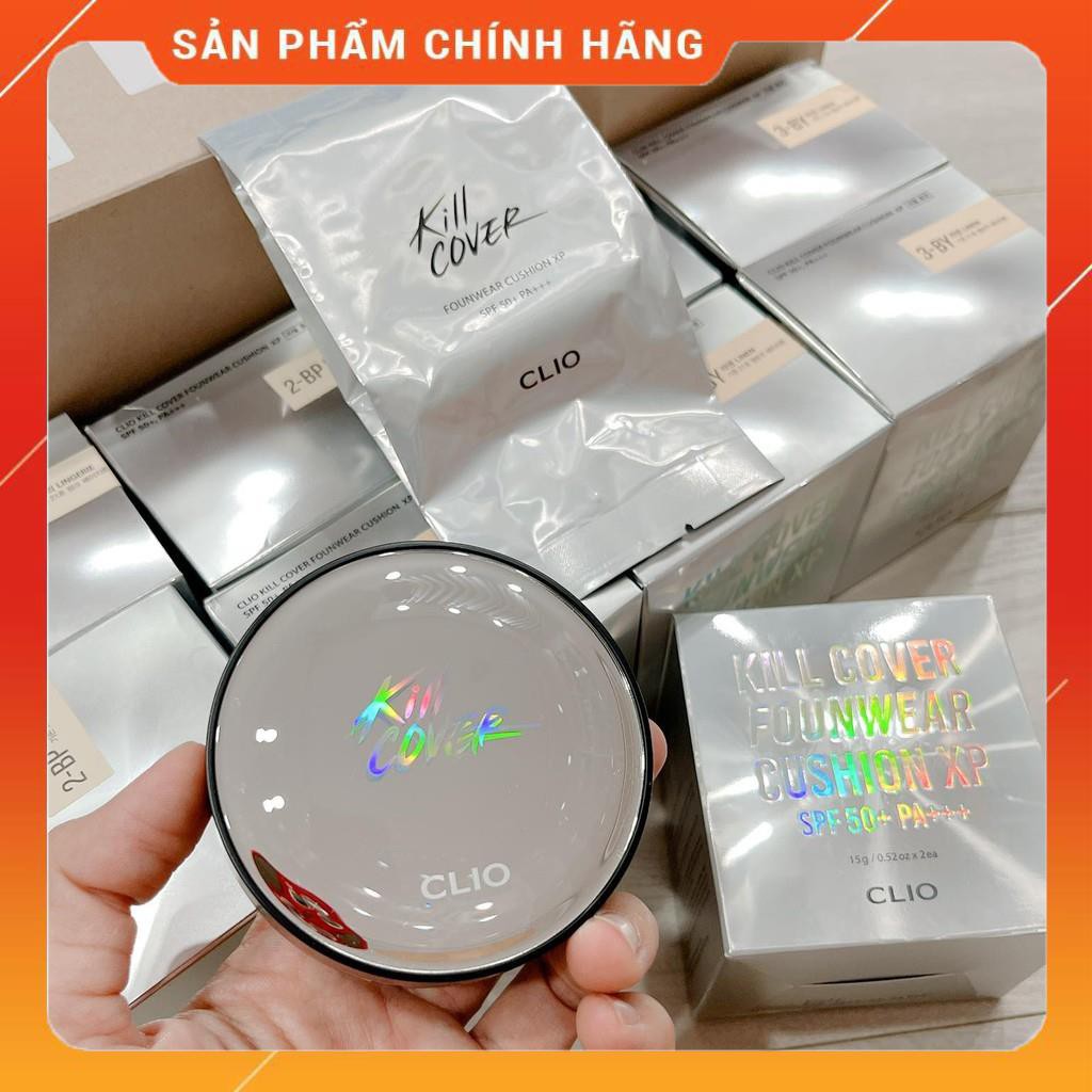 Phấn nước 2 lõi Clio Kill Cover Founwear Cushion XP