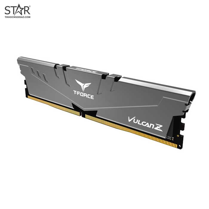 Ram DDR4 TeamGroup 8G/3200 TForce Vulcan Z Gaming (1x 8GB) (TLZGD48G3200HC16FBK) (Xám)