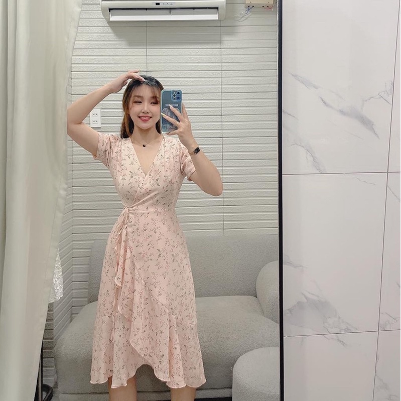 BIGSIZE B58 - ĐẦM HOA LAI BÈO