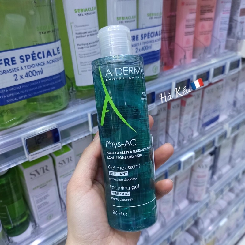 Sữa rửa mặt Aderma 200ml