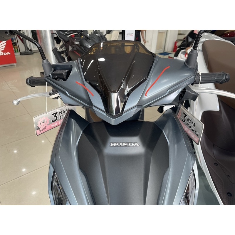 Trang trí ốp tay lái AIR BLADE 2020-2021-2022-2023 hàng chính hãng honda
