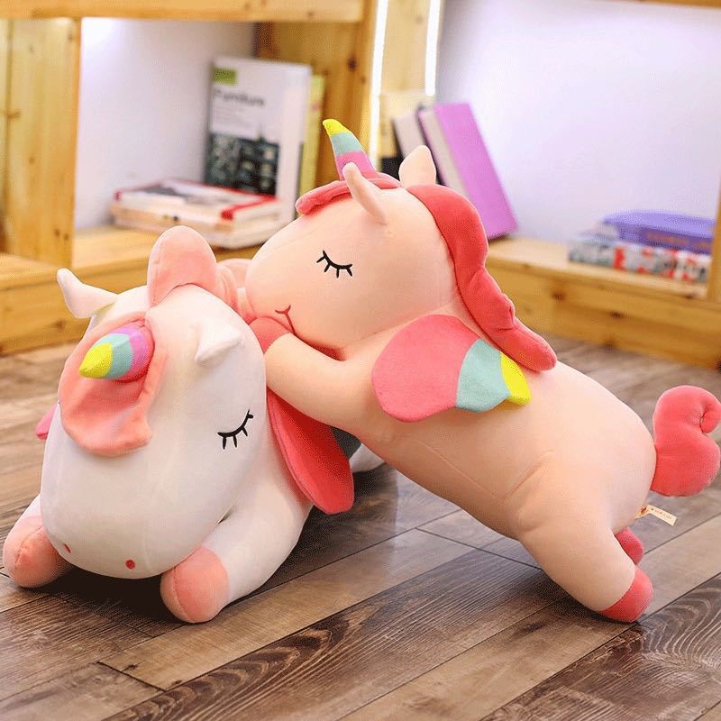 Gấu bông Unicorn kỳ Lân ngựa pony 1 sừng siêu Đáng Yêu