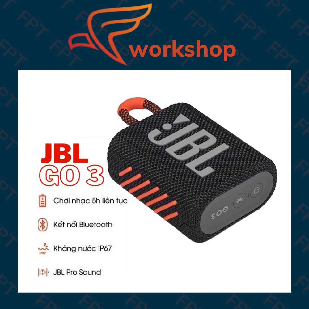 Loa Bluetooth JBL Go 3 NEW - Bảo hành 12 tháng | BigBuy360 - bigbuy360.vn