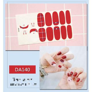 Set 14 Nhãn Dán Trang Trí Móng Nghệ Thuật