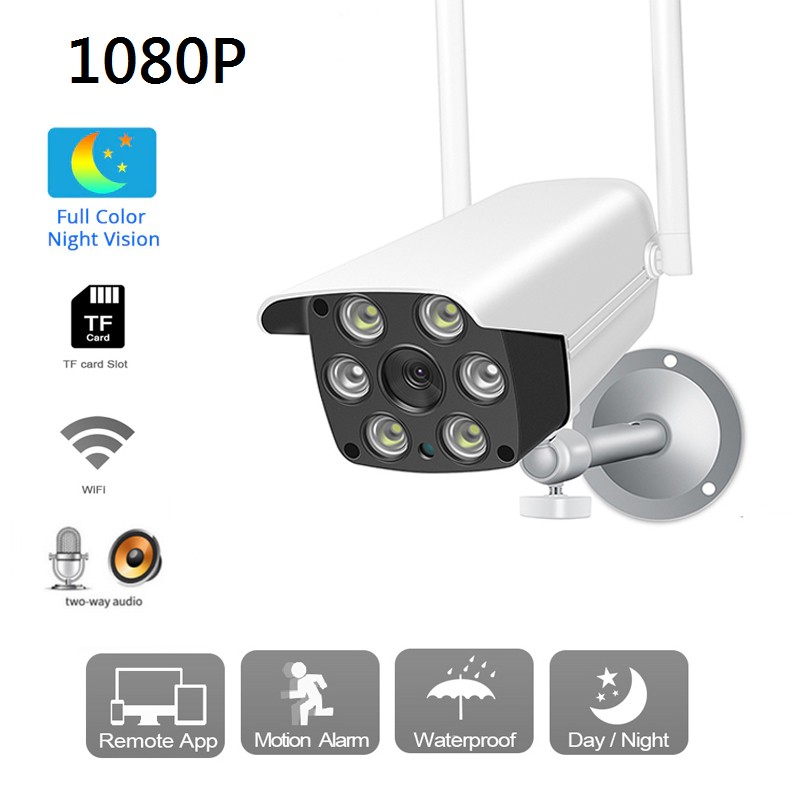Camera Yoosee Ngoài Trời 6 Led Full 1080 HD - Hỗ Trợ 2 Đèn Hồng Ngoại+ thẻ nhớ chuyên dụng 32GB | BigBuy360 - bigbuy360.vn