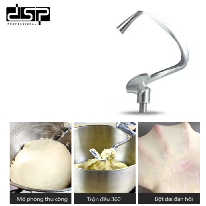 Phụ kiện máy trộn bột, máy đánh trứng, trộn salad DSP KM3032