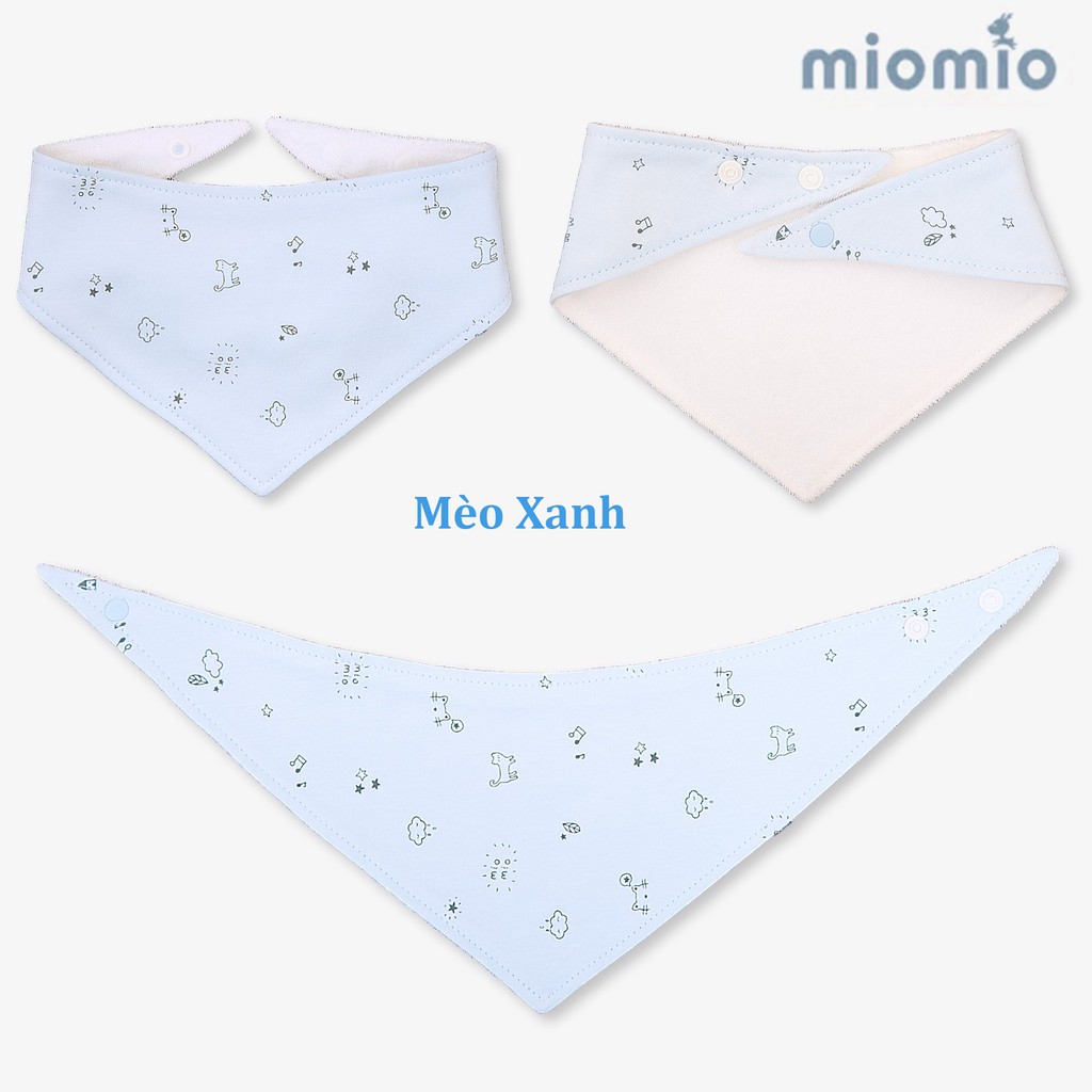 Yếm tam giác Miomio 100% cotton mềm mịn