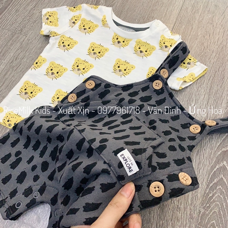 Áo kèm yếm Primark hình hổ xuất dư xịn