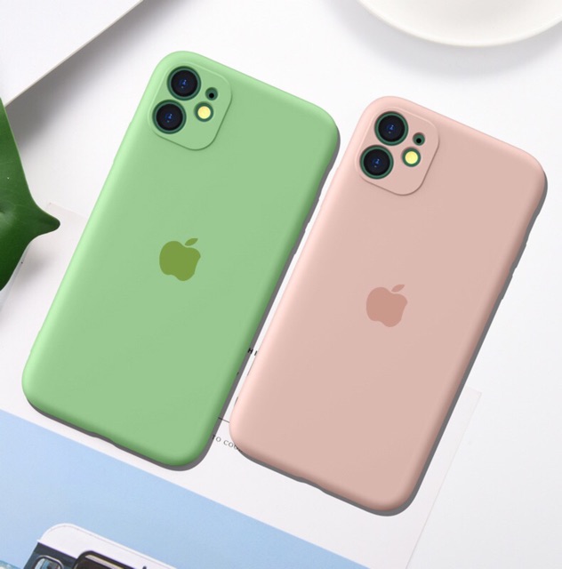 Ốp lưng chống bẩn full viền, CÓ BẢO VỆ CAMERA cho iPhone từ iPhone X đến iPhone 11pro Max rất nhiều màu HÀNG ĐẸP GIÁ SỈ.