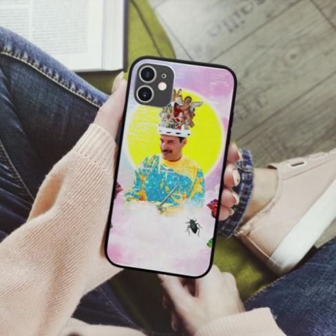 Ốp Lưng iPhone hình man with jewelry crown collage art pop art chính hãng  cho các dòng SAMSUNG PAP20210881