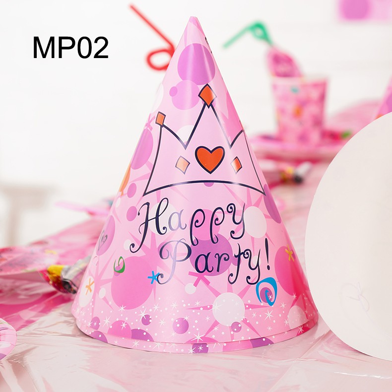 mũ sinh nhật happy birthday cho bé thôi nôi kỉ niệm tiệc - party hat