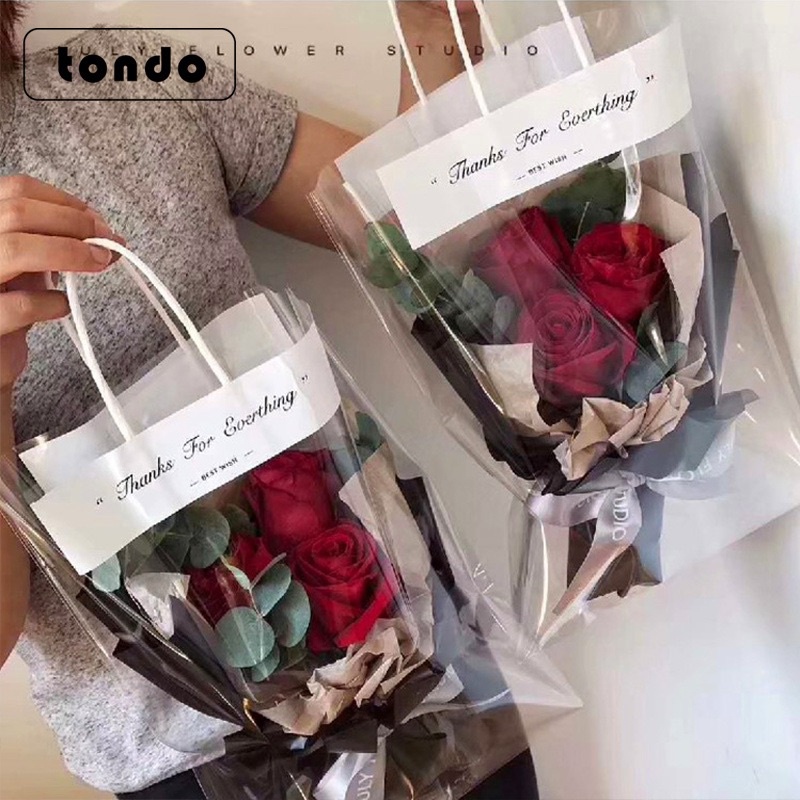 Túi Nhựa Trong Suốt Đựng Hoa, Đựng Quà Siêu Hot Giá Rẻ