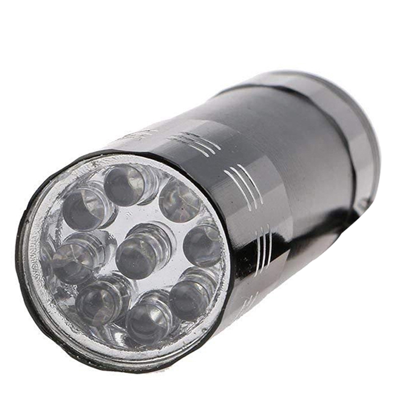 Đèn pin bóng LED tia UV mini cầm tay vỏ bọc nhôm chất lượng cao
