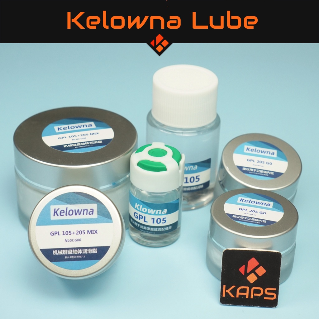 Dầu lube | Mỡ lube bàn phím cơ Kelowna Krytox GPL105 | GPL205g0 | GPL 105 mix 205g0 | Lube switch | Lube Stab