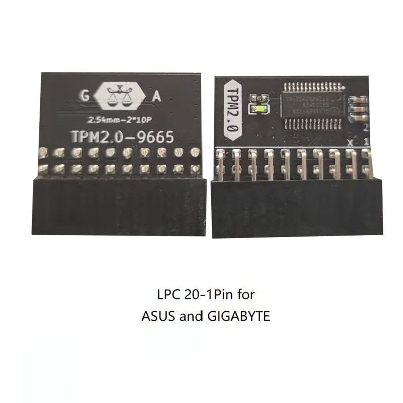 Mô-đun Bảo Vệ 20pin Cho Mô Đun Tin Nhắn Gigabyte Gc-tpm2.0 Rwmote