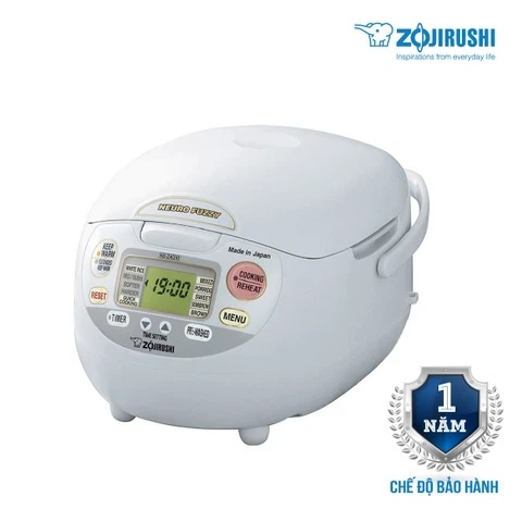 Nồi cơm điện Zojirushi NS-ZAQ18-WZ 1.8L, sản xuất tại Nhật, bảo hành 1 năm