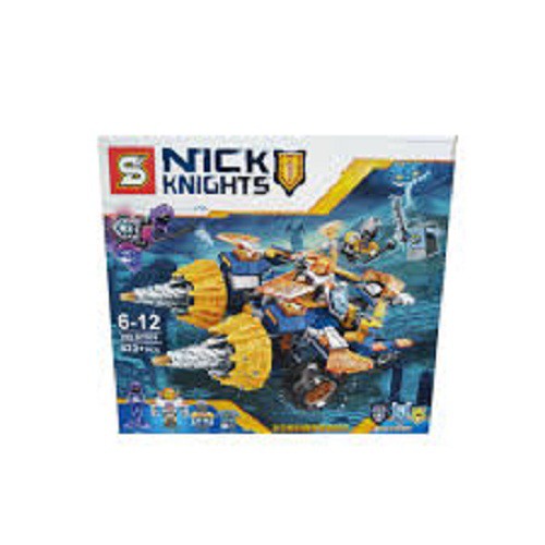 LEGO Lắp Ráp Xếp Hình Nexo Knights Mô Hình Xe Sấm Sét Của Axor 423 Khối SY910 - Đồ Chơi Trẻ Em