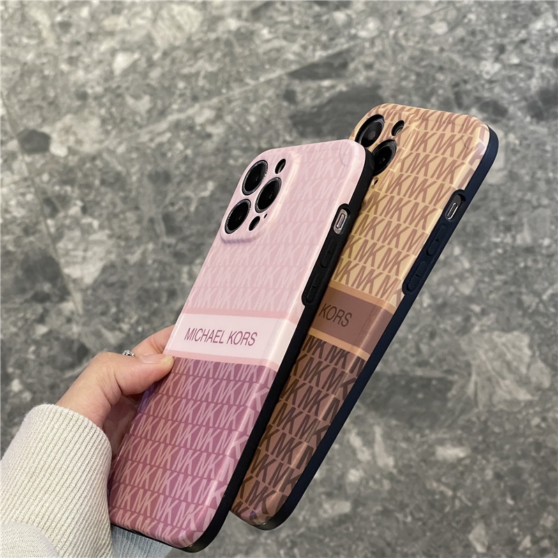 Ốp Điện Thoại Silicone IMD Mềm In Logo MICHAEL KORS Cho iPhone 11Promax 12Promax 13Promax X XS MAX XR 7Plus 8Plus