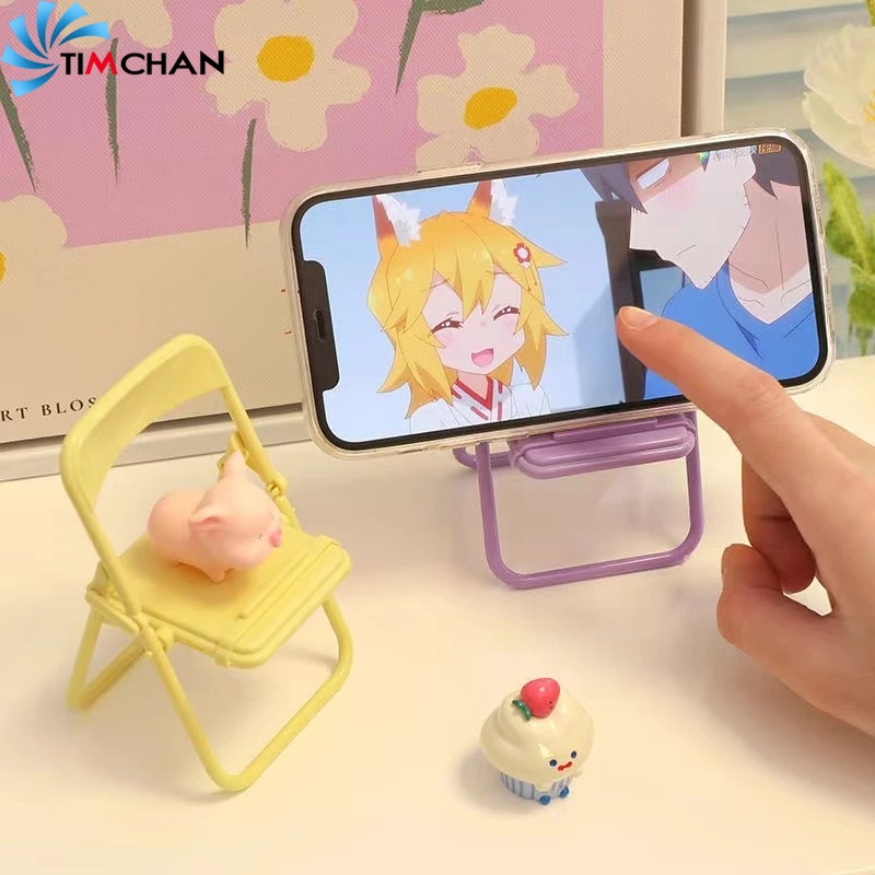 Giá Đỡ Điện Thoại/Máy Tính Bảng Để Bàn Họa Tiết Hoạt Hình Dễ Thương Có Thể Điều Chỉnh