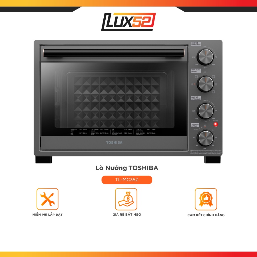 Lò nướng Toshiba TL-MC35Z-Bảo Hành Chính Hãng