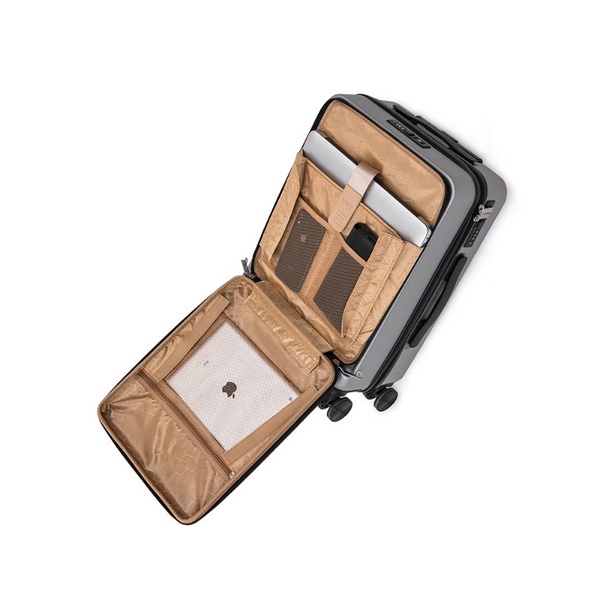 Vali Doanh Nhân Thương Gia Bussines -  Có ngăn chứa laptop - Bao bể vỡ Kèm 2 lớp khóa Bảo Mật Tuyệt Đối