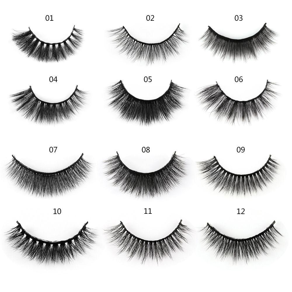 ESPO Set 5 Cặp Lông Mi Giả SKONHED 3D Dài Chuyên Dụng Trang Điểm