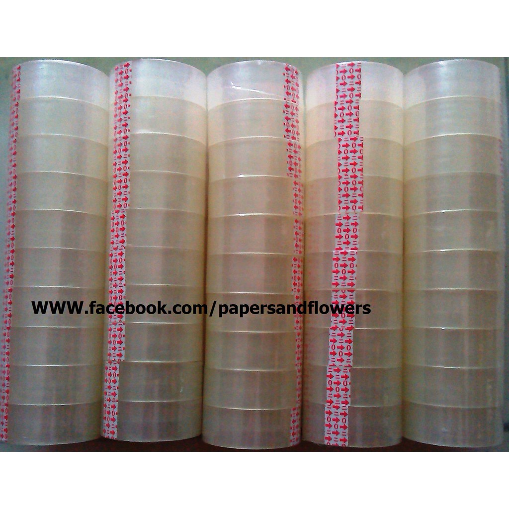 Băng keo văn phòng 1F8 x 25Yard - 1 cây ( 10 cuộn)