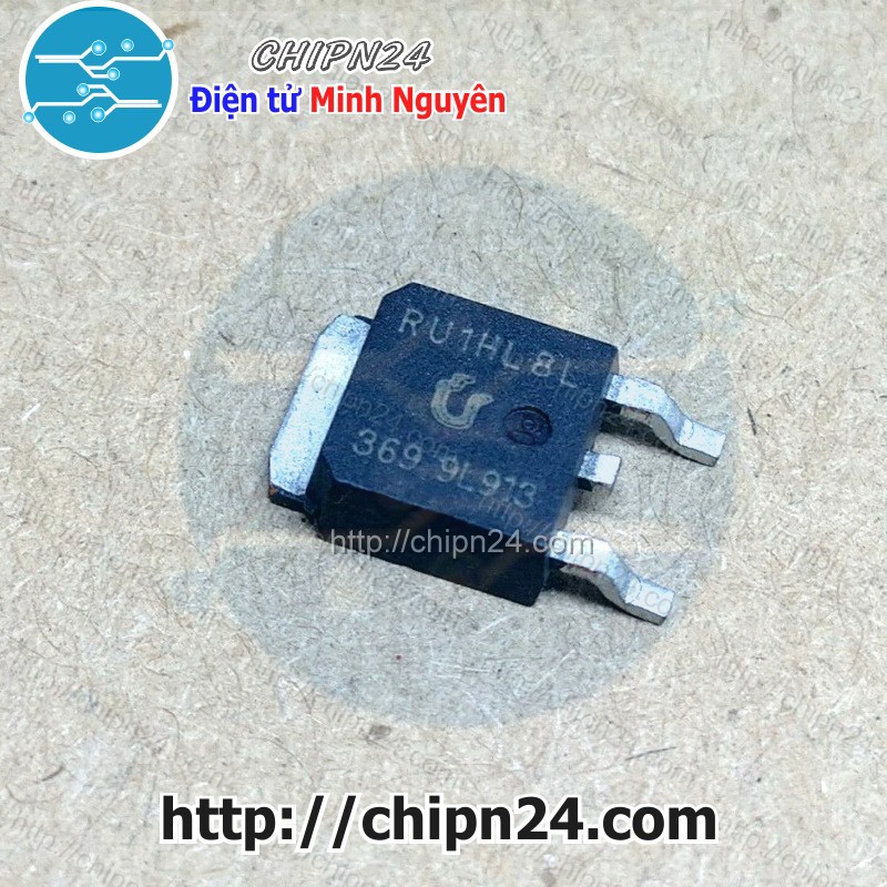 [2 CON] MOSFET Dán RU1HL8L TO-252 8A 100V Kênh P (SMD Dán) (RUIHL8L)