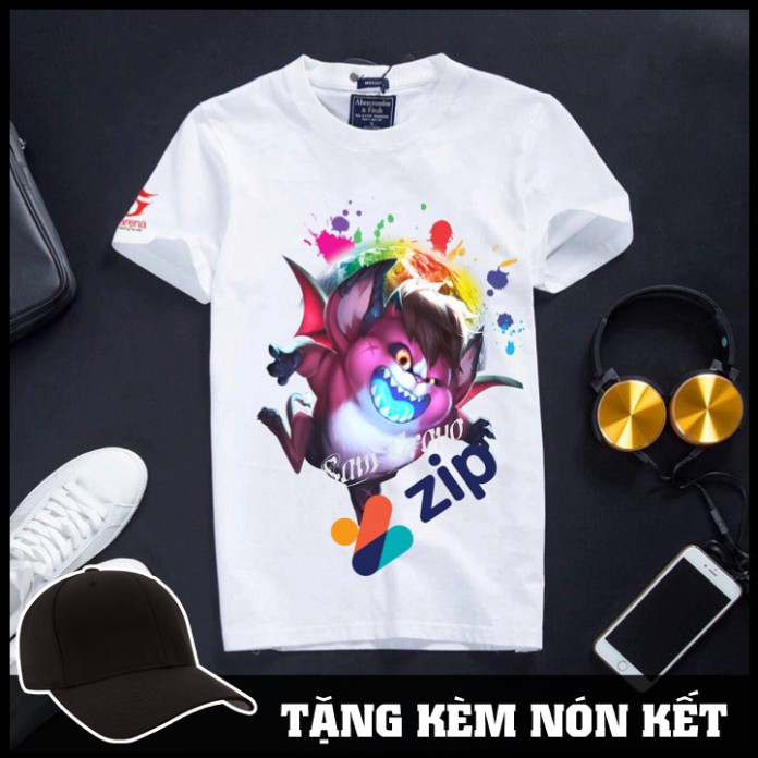 Takan Store [KM KHỦNG] Áo Liên Quân Mobile cotton cực đẹp - Zip mặc định Takan Store