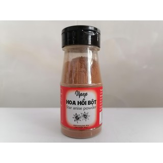 (HSD 3/6/2023) [Lọ nhỏ 40g – BỘT] HOA HỒI [VN] VIPEP Star Anise Powder (halal)