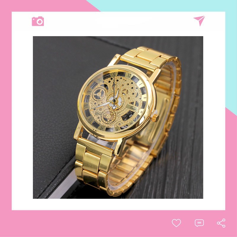 Đồng hồ nam dây kim loại cao cấp Modiya cực đẹp DH102