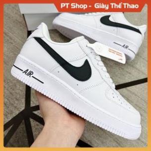 [FreeShip + Hàng Siu Cấp ] giày Af1 trắng móc đen thấp cổ, Giầy Air Force Trắng vạch đen đẳng cấp giới trẻ