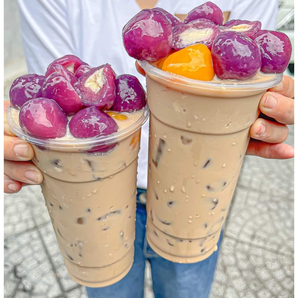 KHOAI DẺO NHÂN PHÔ MAI TAN CHẢY