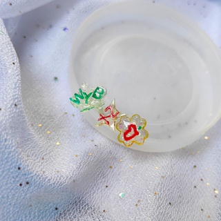 Khuyên tai resin bjyx xz wyb bác quân nhất tiêu tiêu chiến vương nhất bác bo jun yi xiao xiao zhan wang yi bo