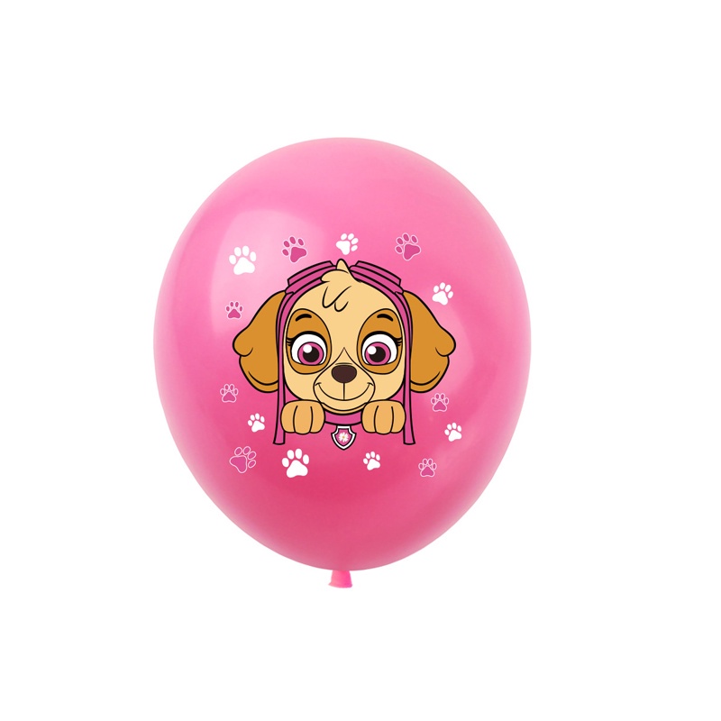 12 "Marshall Rubble Chase Skye Paw Patrol Latex Balloons Kids Birthday Party Trang trí