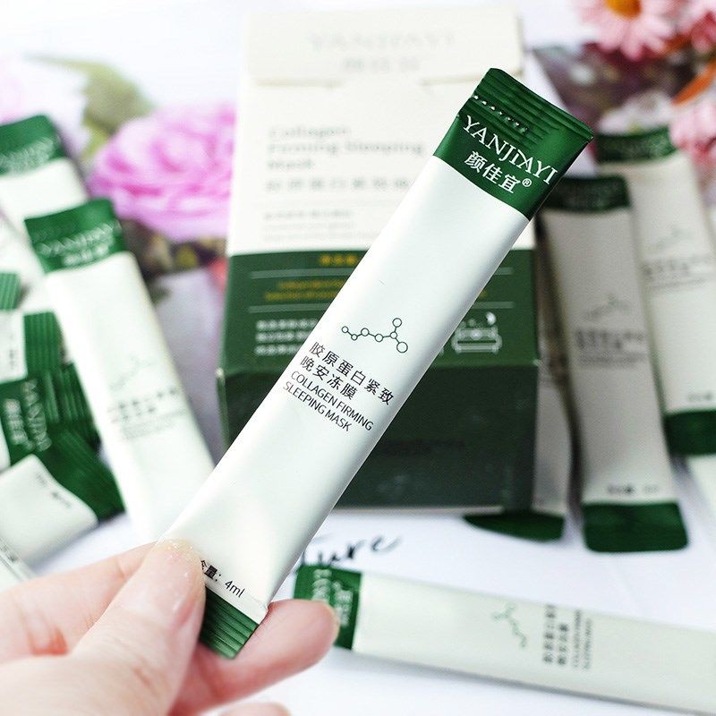 [Hàng mới về] Mặt Nạ Ngủ Collagen 4ml Dưỡng Ẩm Thu Nhỏ Lỗ Chân Lông Làm Sạch Sâu Cho Da | BigBuy360 - bigbuy360.vn